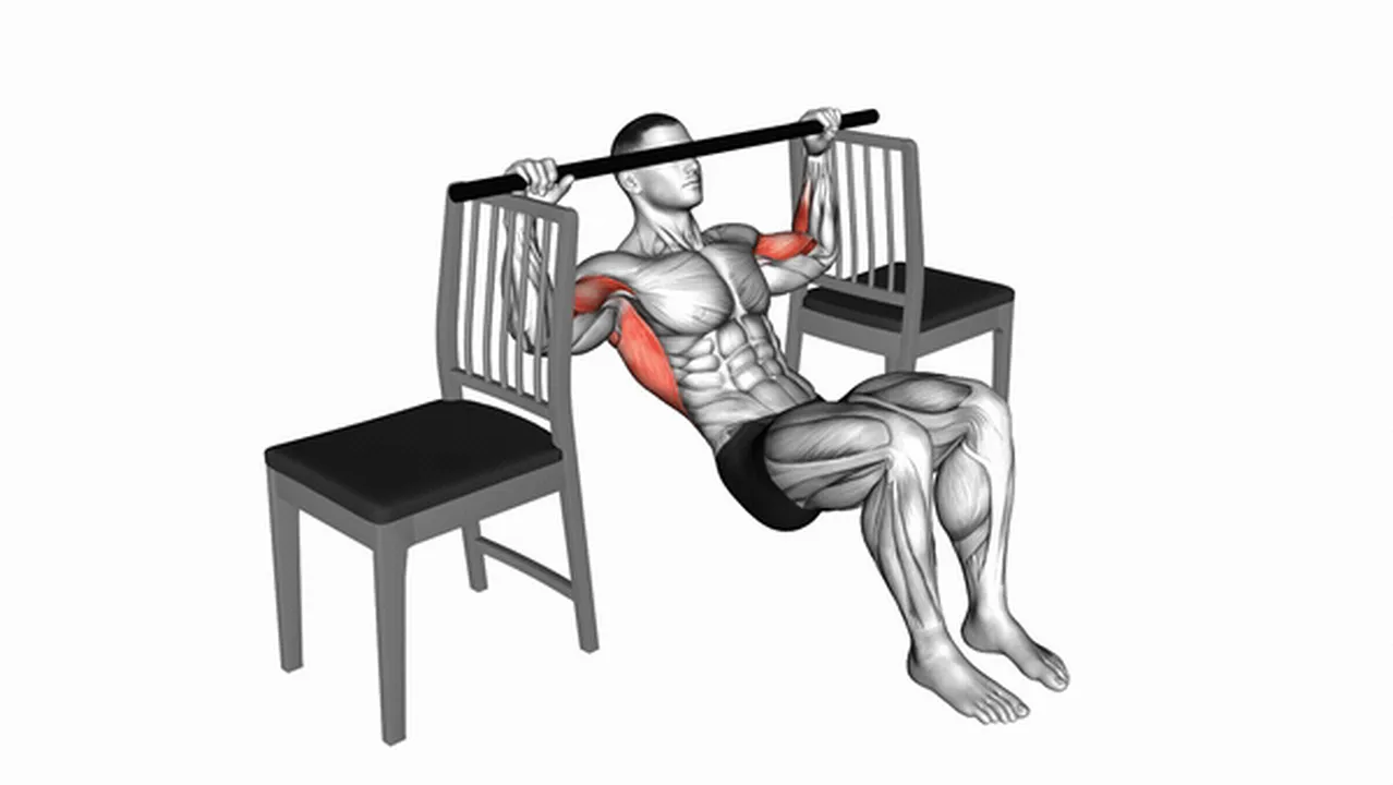 What are the benefits of Pull-Ups with Bent Knee Between Chairs? Image