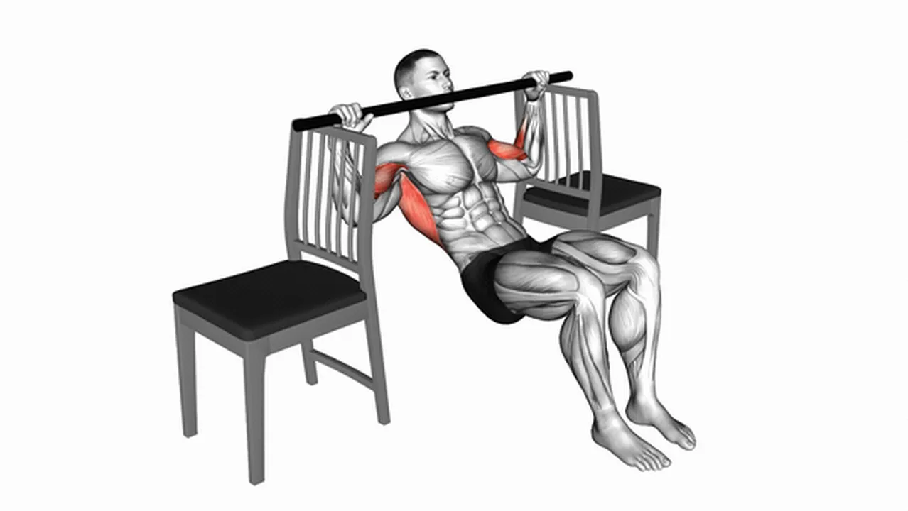 Common mistakes during Pull-Ups with Bent Knee Between Chairs Image