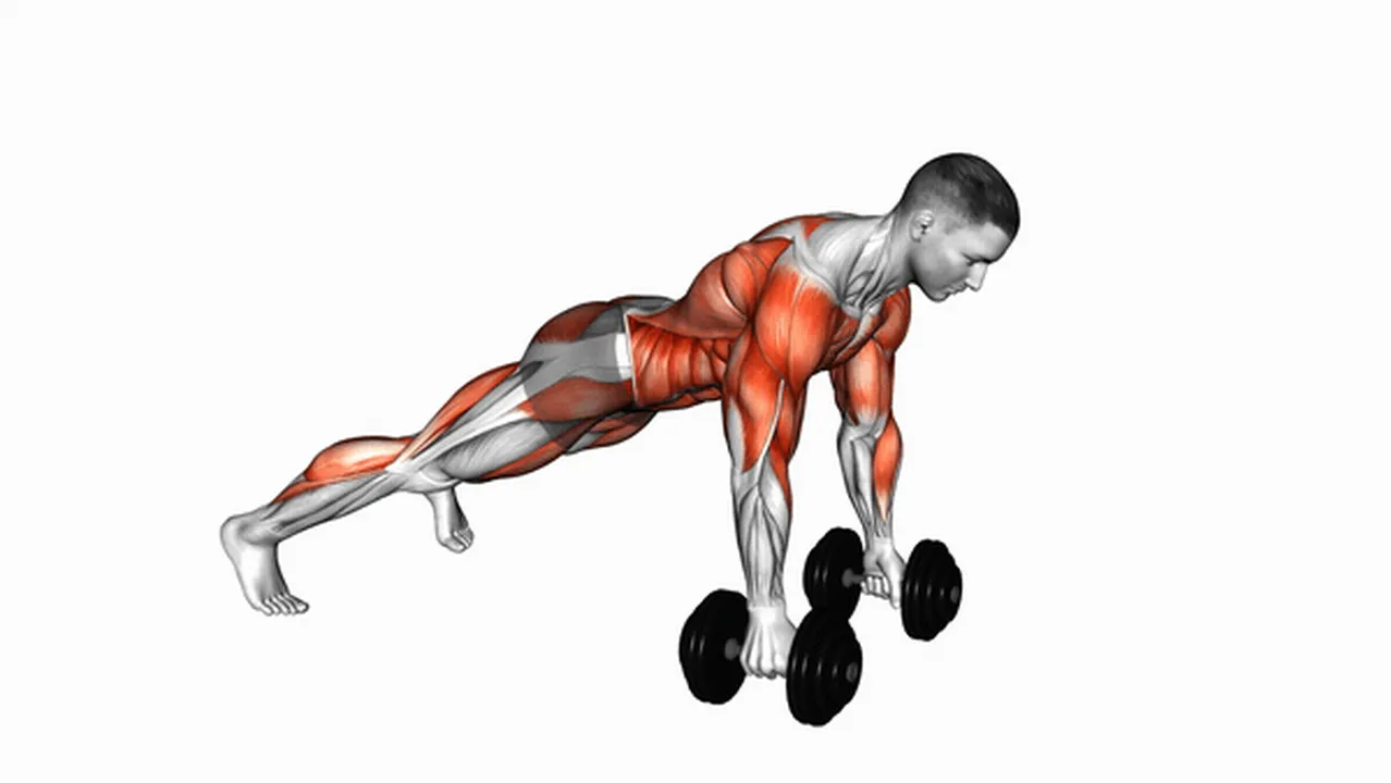 How to do Push-Up Rows? Image