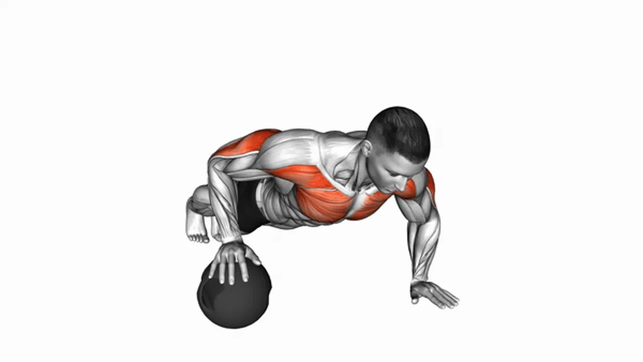 Push-Up with Medicine Ball