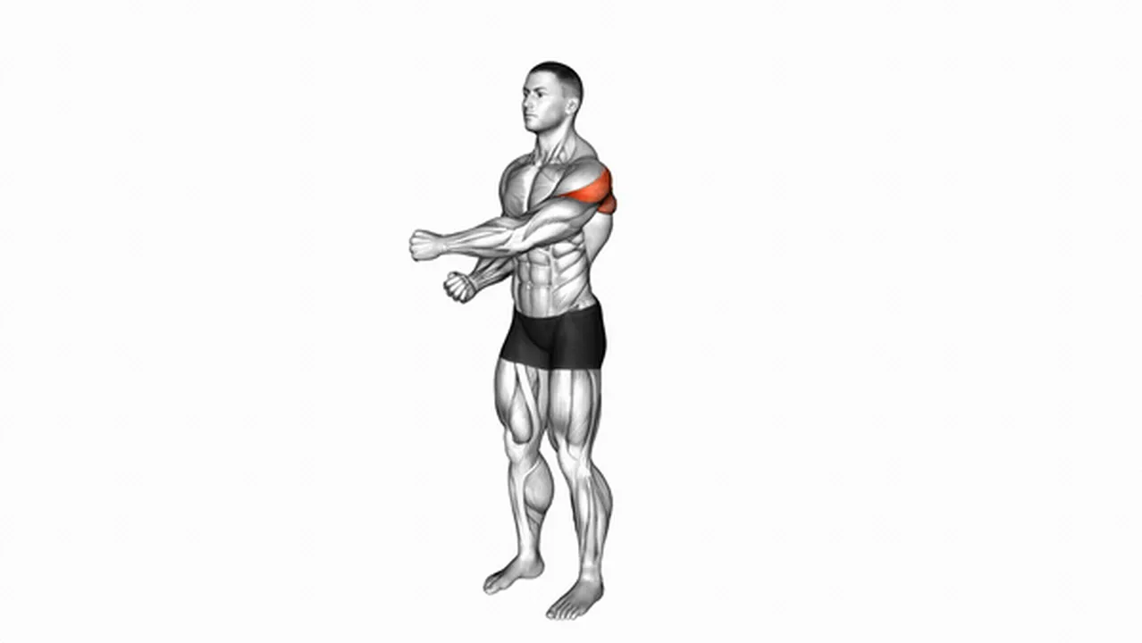 Common mistakes during the Rear Deltoid Stretch Image