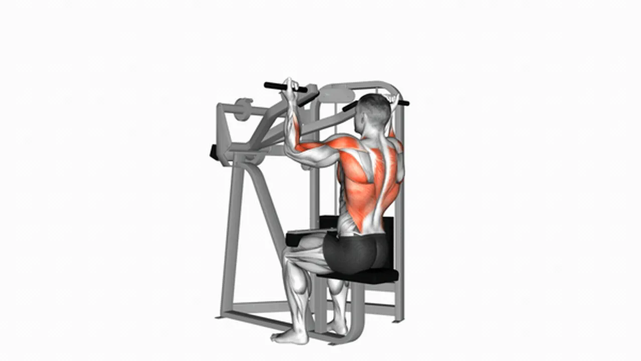 What are the benefits of Reverse Grip Machine Lat Pulldowns? Image