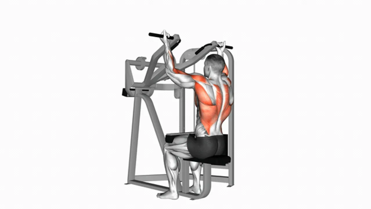 Reverse Grip Machine Lat Pulldown