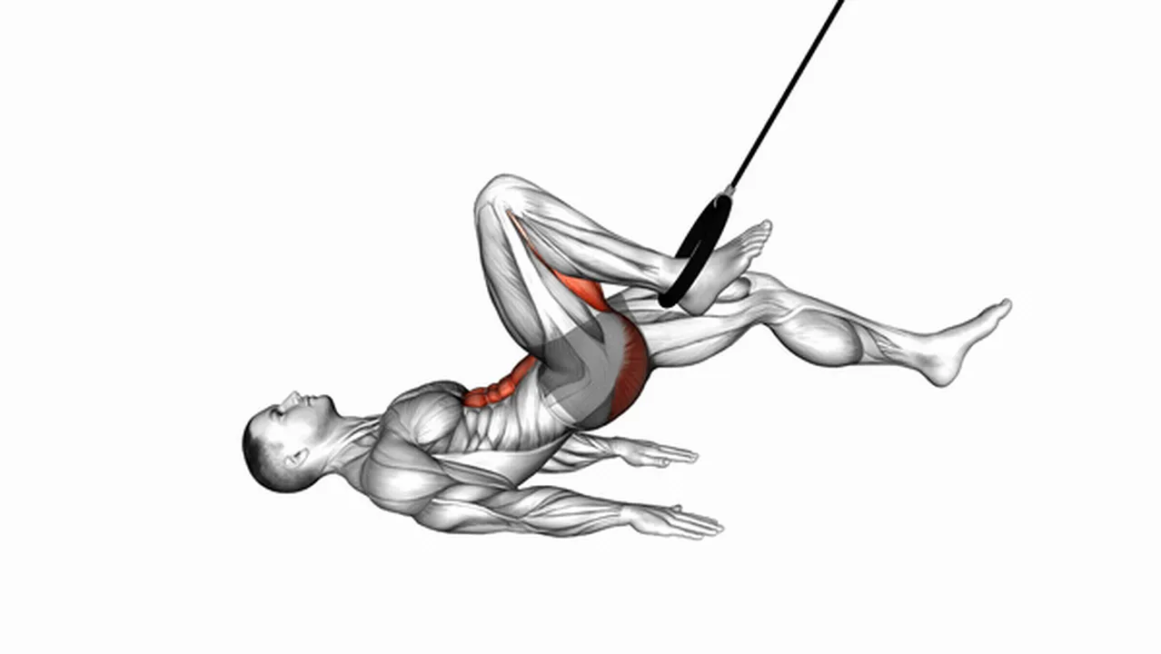 How to do Ring Hip Lift Single Leg Curls? Image