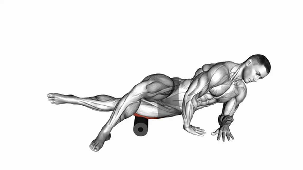 How to do the Roll Hip Lat Stretch? Image