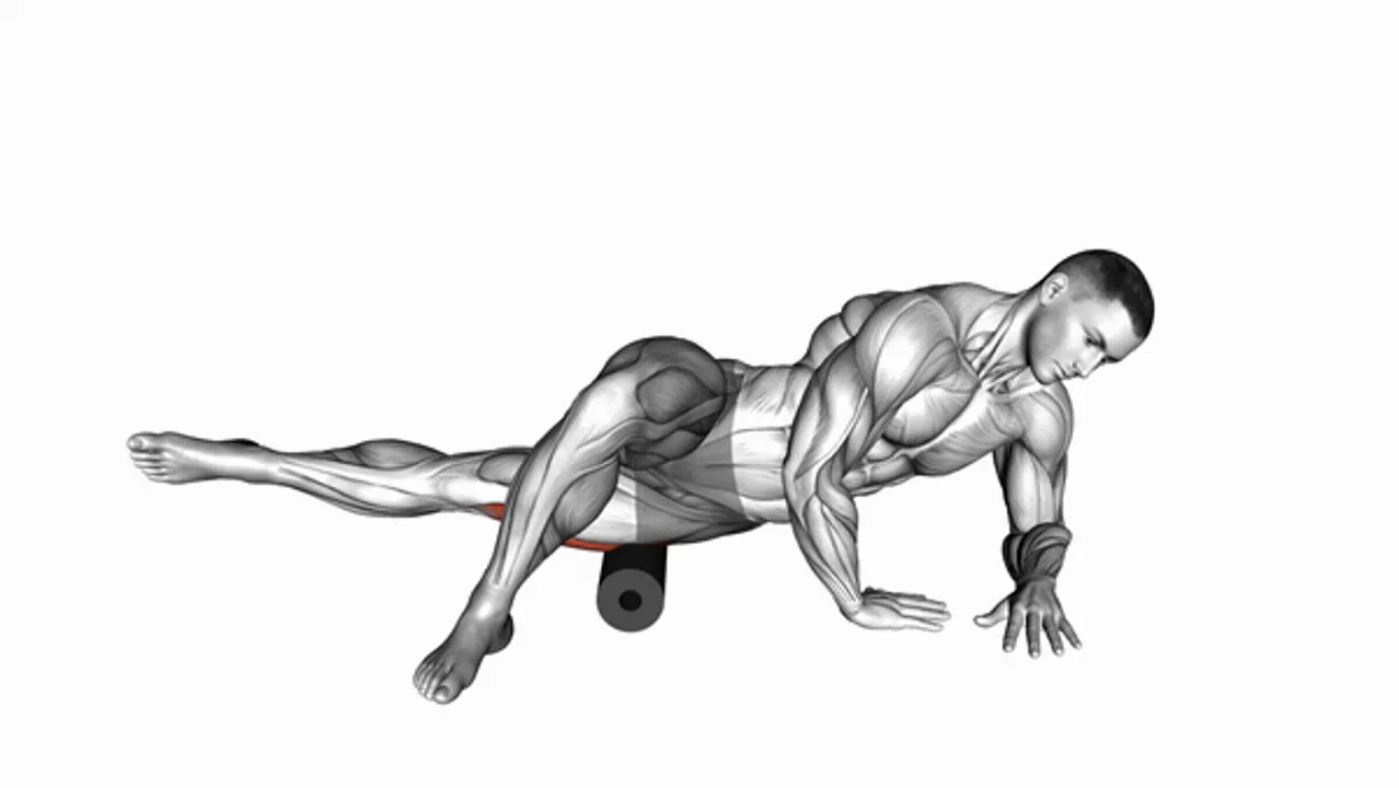 Roll Hip Lat Stretch