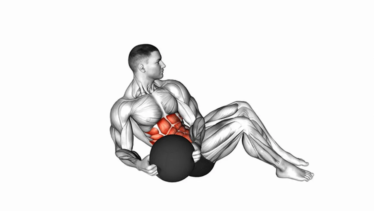 What are the benefits of the Russian Twist with Medicine Ball? Image