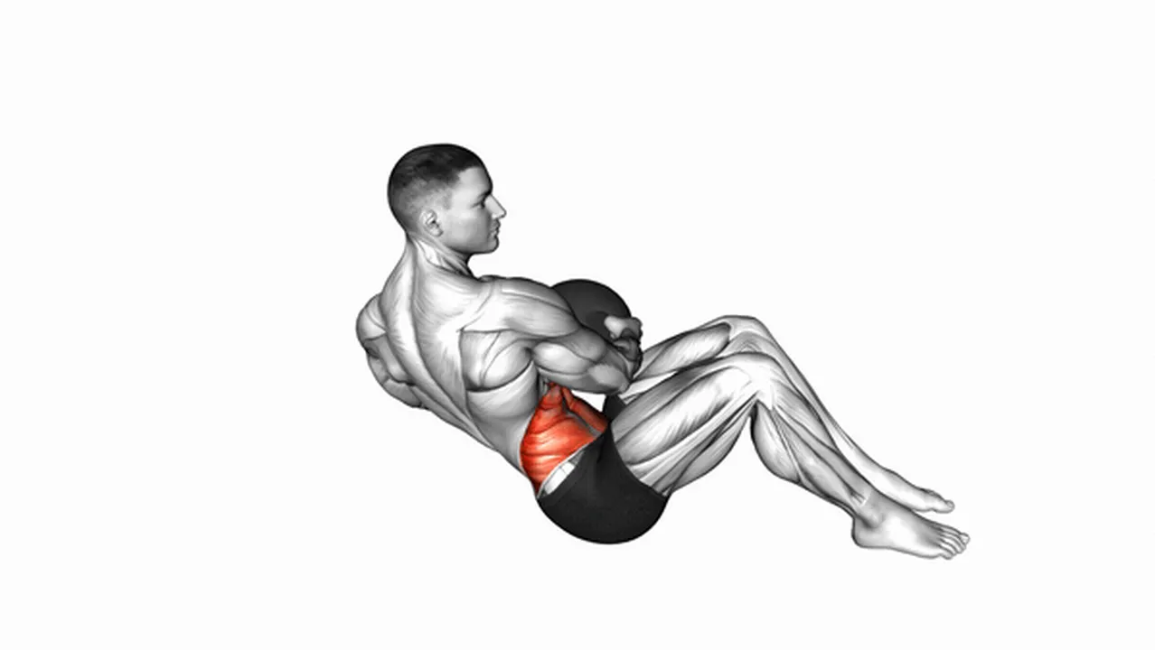 How to do Russian Twists with Medicine Ball? Image