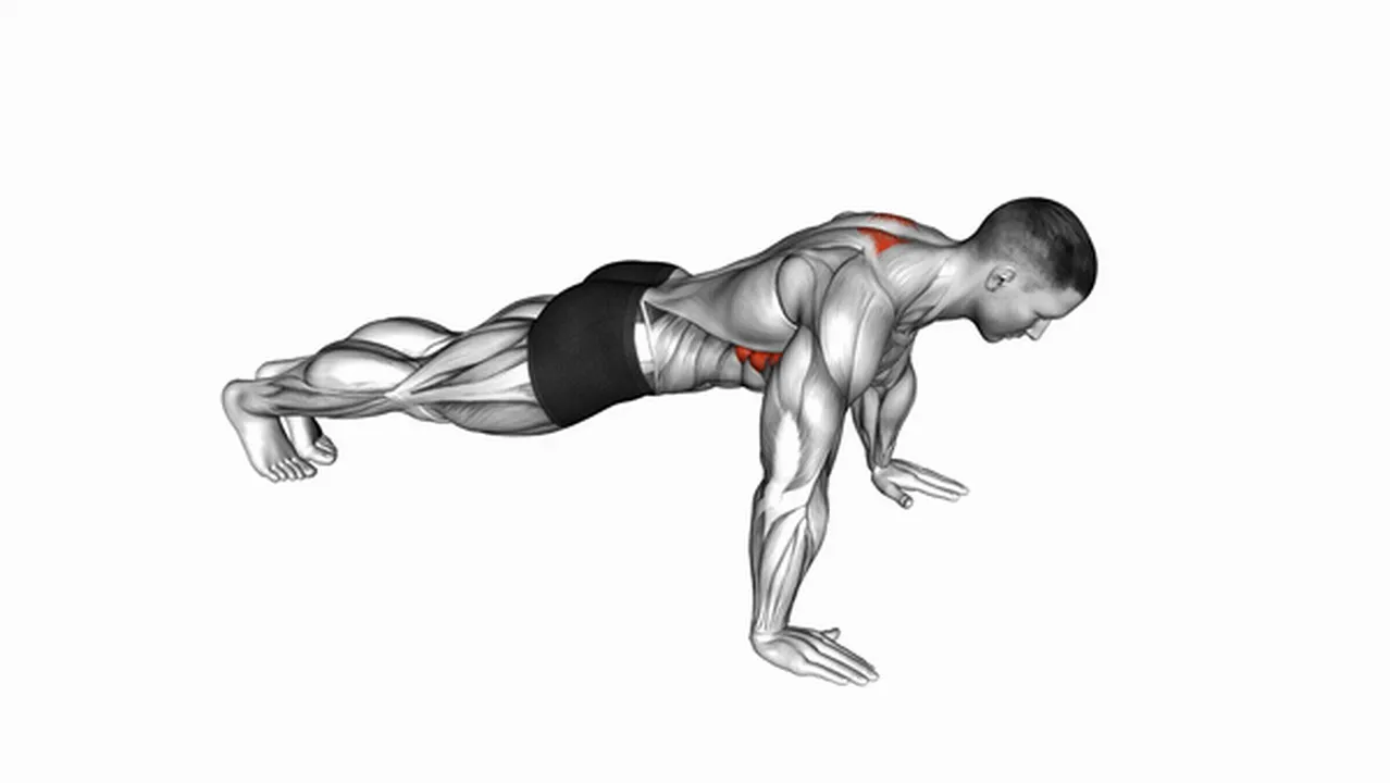 What are the benefits of scapula push-ups? Image