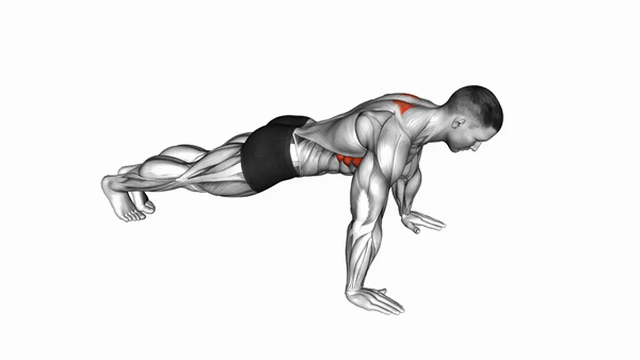 How to do scapula push-ups? Image