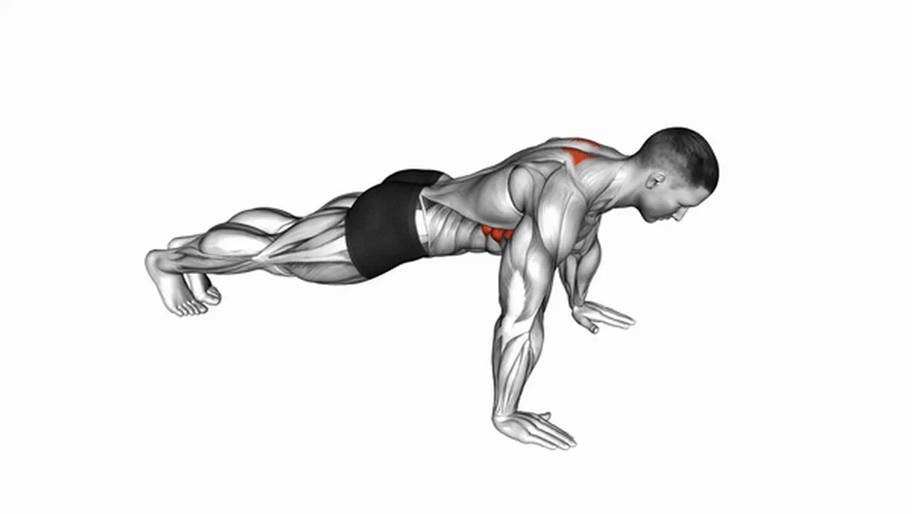 Common scapula push-up variations Image