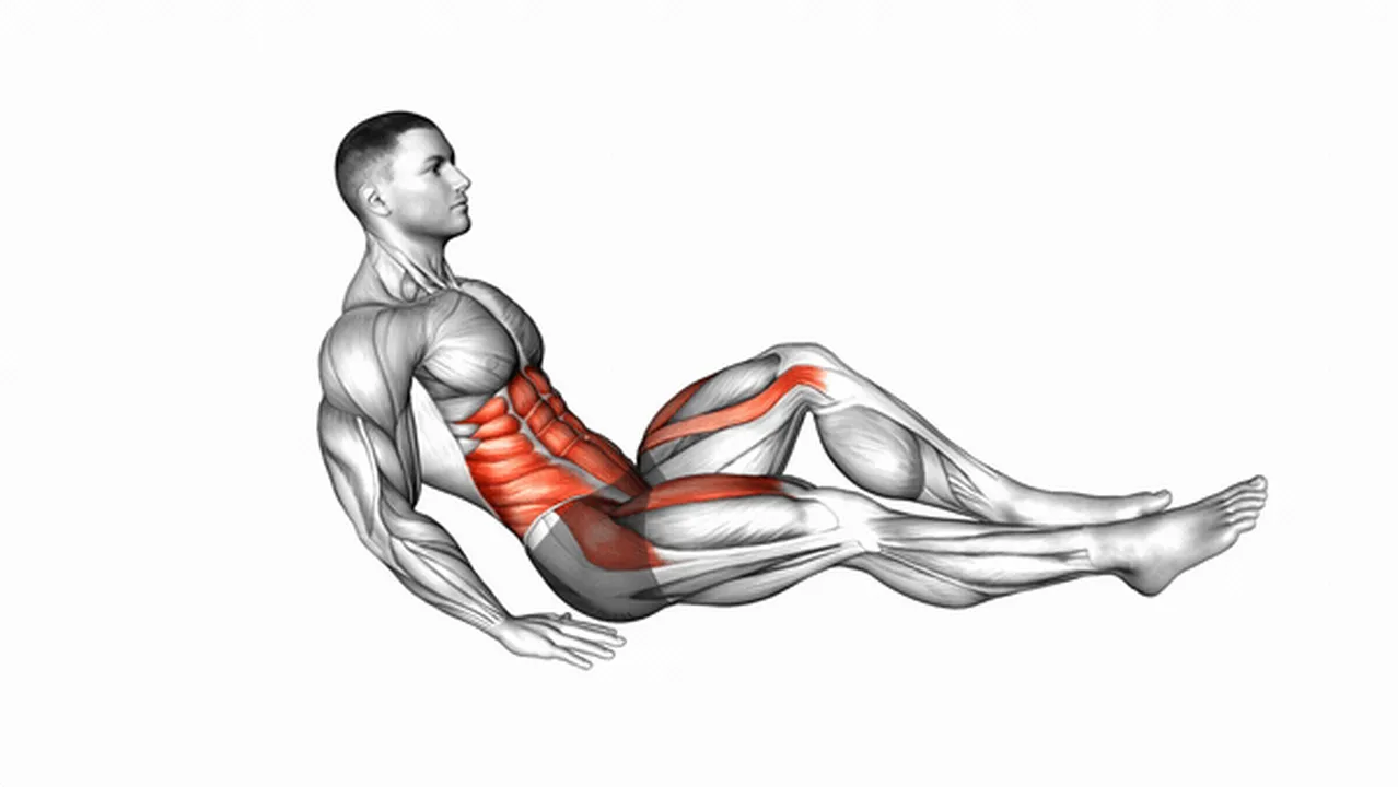 Common Seated Alternate In-Out Leg Raises variations Image