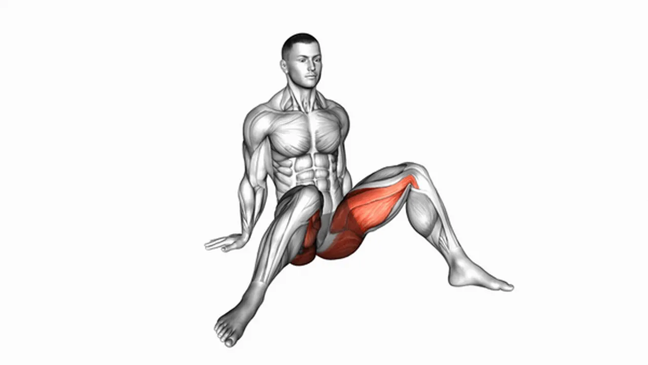 How to do seated alternate wide side adduction? Image