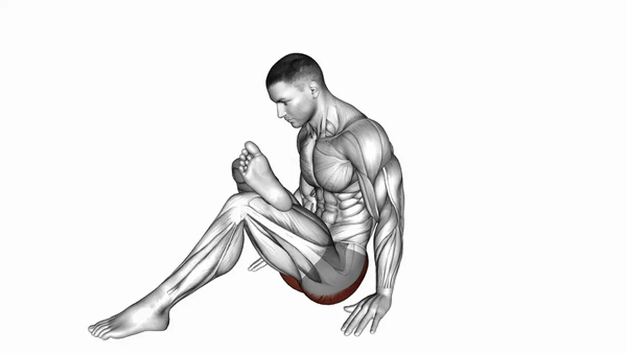 How to do the Seated Glute Stretch? Image