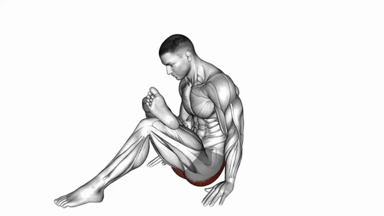 Common variations of the Seated Glute Stretch Image