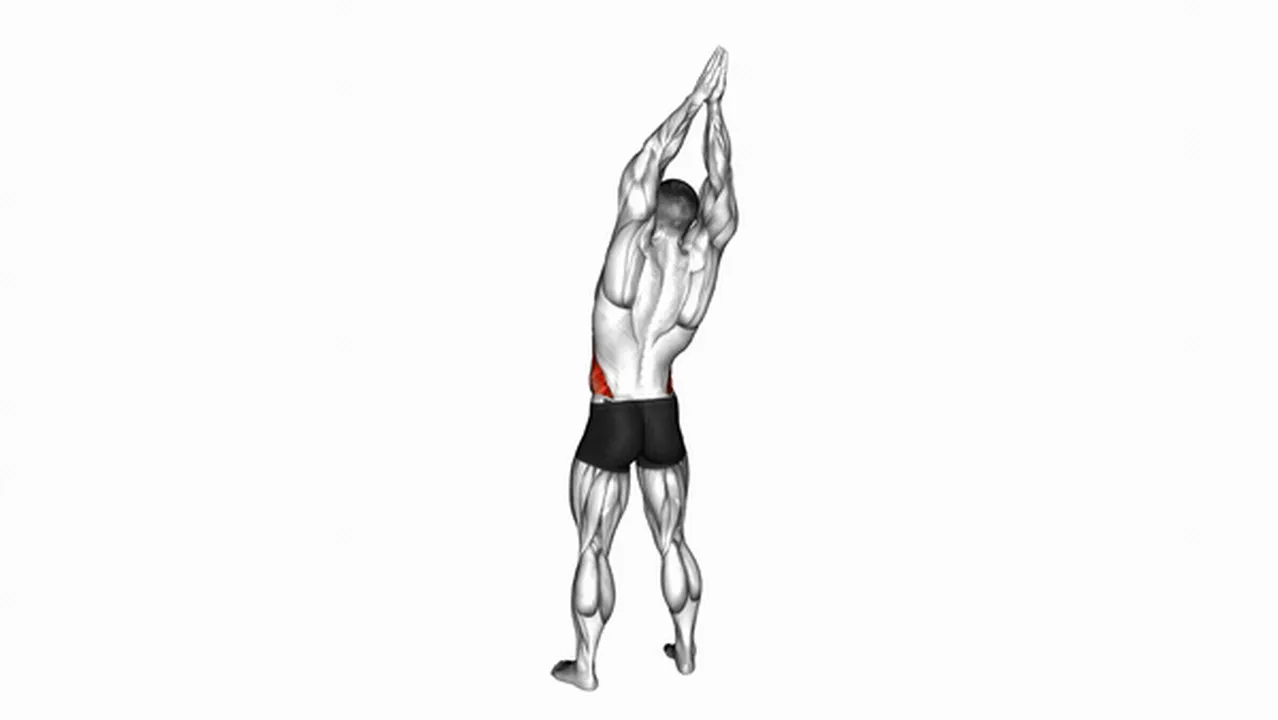 Common mistakes during Side Bend with Arms Above Image