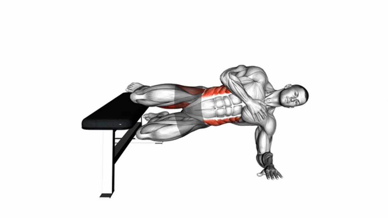 Side Plank Hip Adduction (Bent Knee)