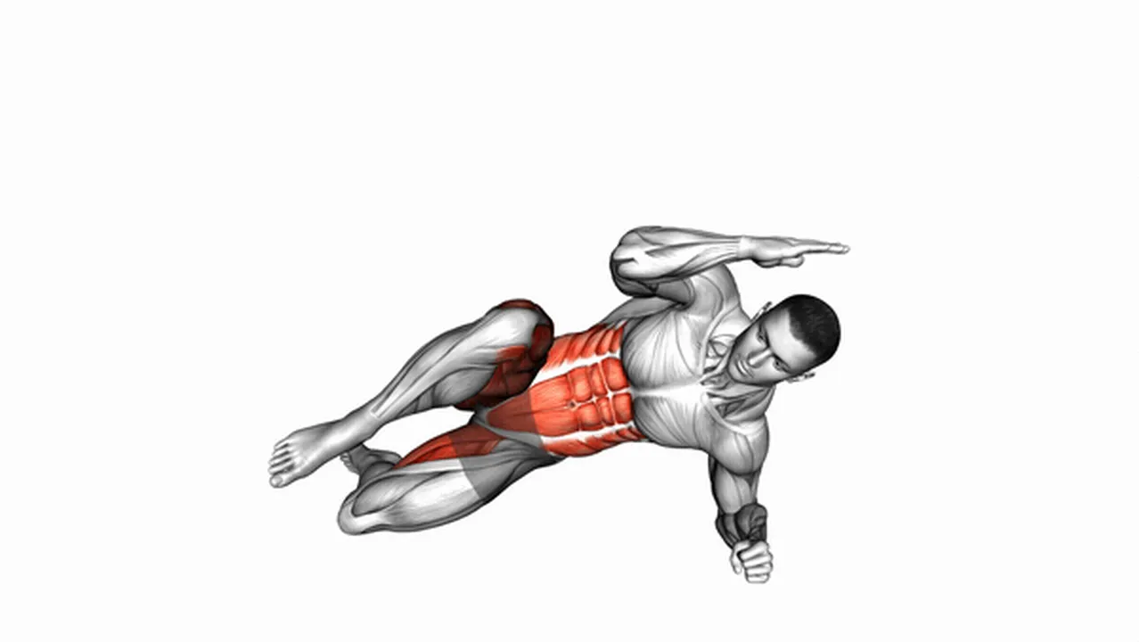 How to do side plank knee tucks? Image