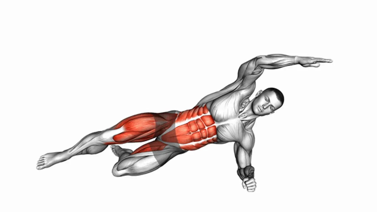 Side Plank Knee Tuck