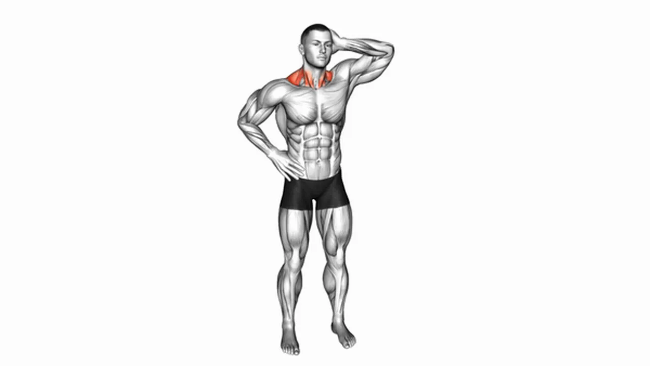 What are the benefits of the Side Push Neck Stretch? Image