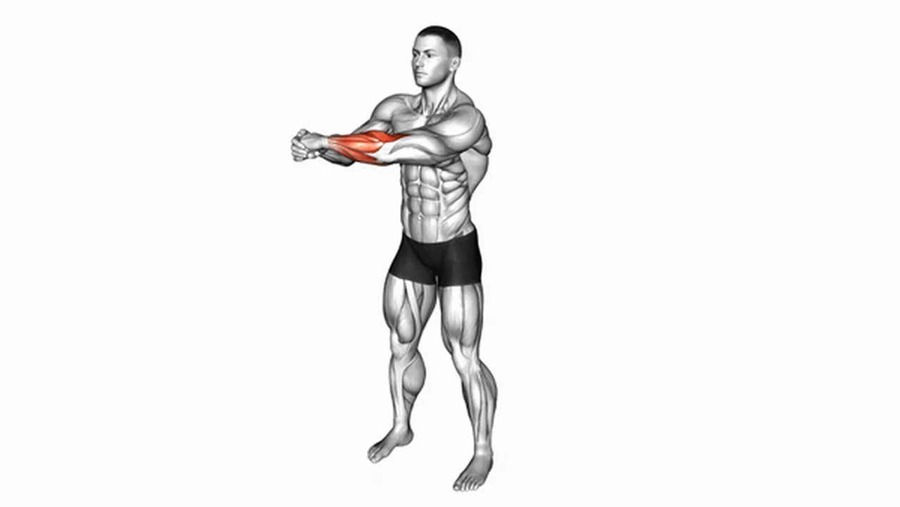 What are the benefits of the Side Wrist Pull Stretch? Image