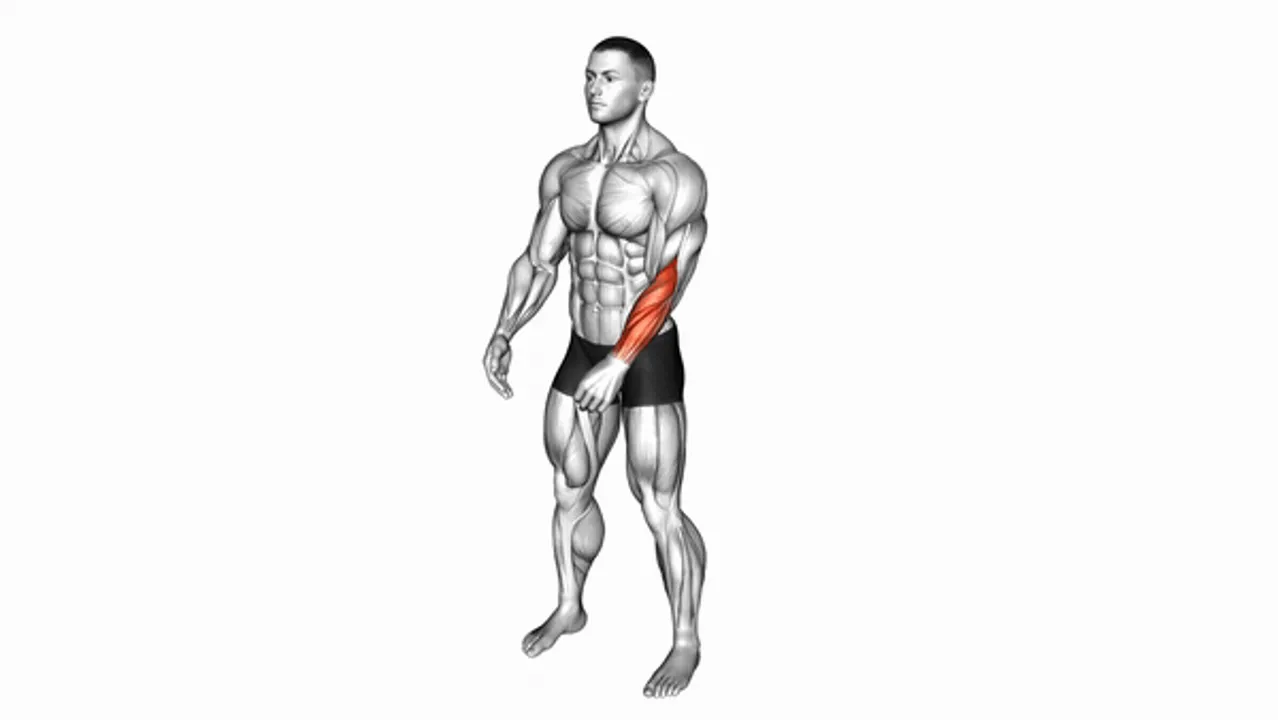 Side Wrist Pull Stretch