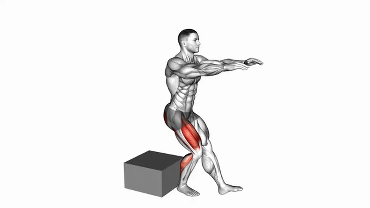 What are the benefits of single leg low box squats? Image