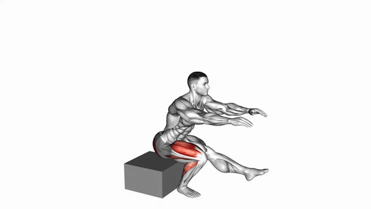 Common mistakes during single leg low box squats Image