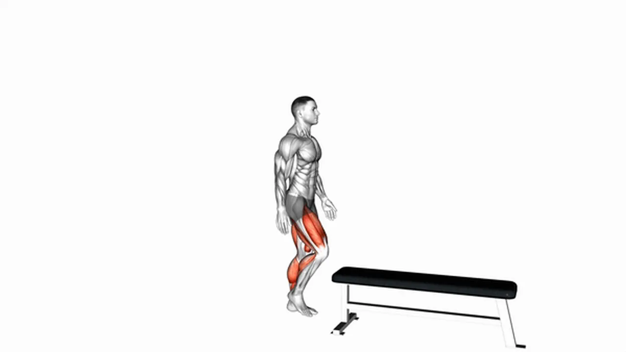 How to do single leg push-offs? Image