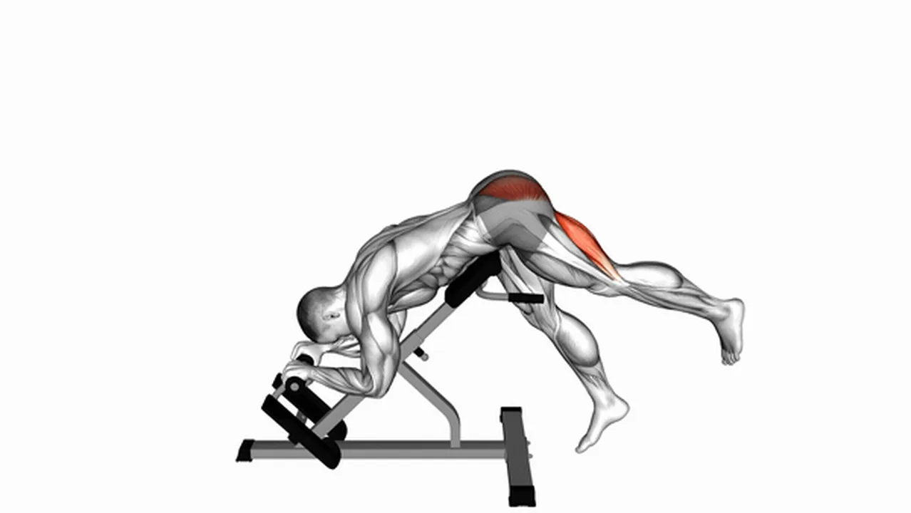 How to do Single Leg Reverse Hyperextension? Image