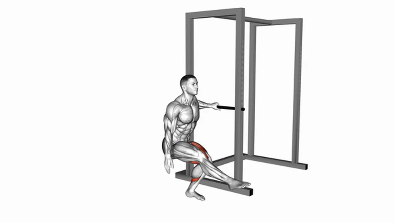 How to do Single Leg Squat with Support? Image