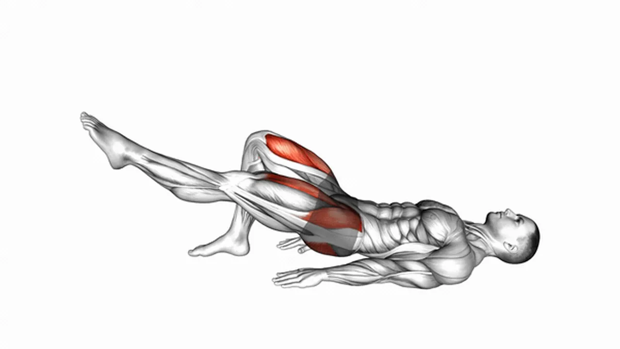 What are the benefits of the Single Straight Leg Glute Bridge Hold? Image