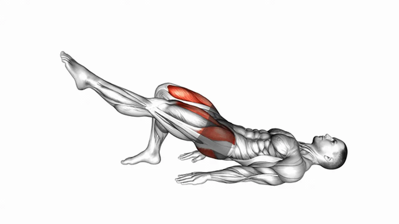 How to do the Single Straight Leg Glute Bridge Hold? Image