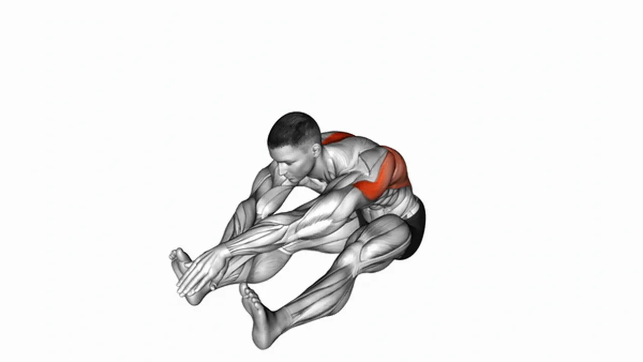 What are the benefits of sitting bent over back stretches? Image