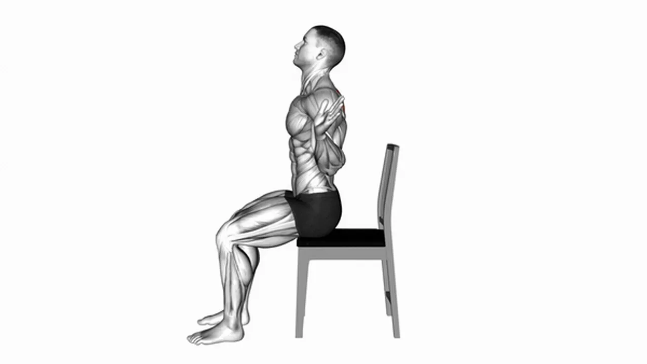 How to do sitting scapular adduction? Image