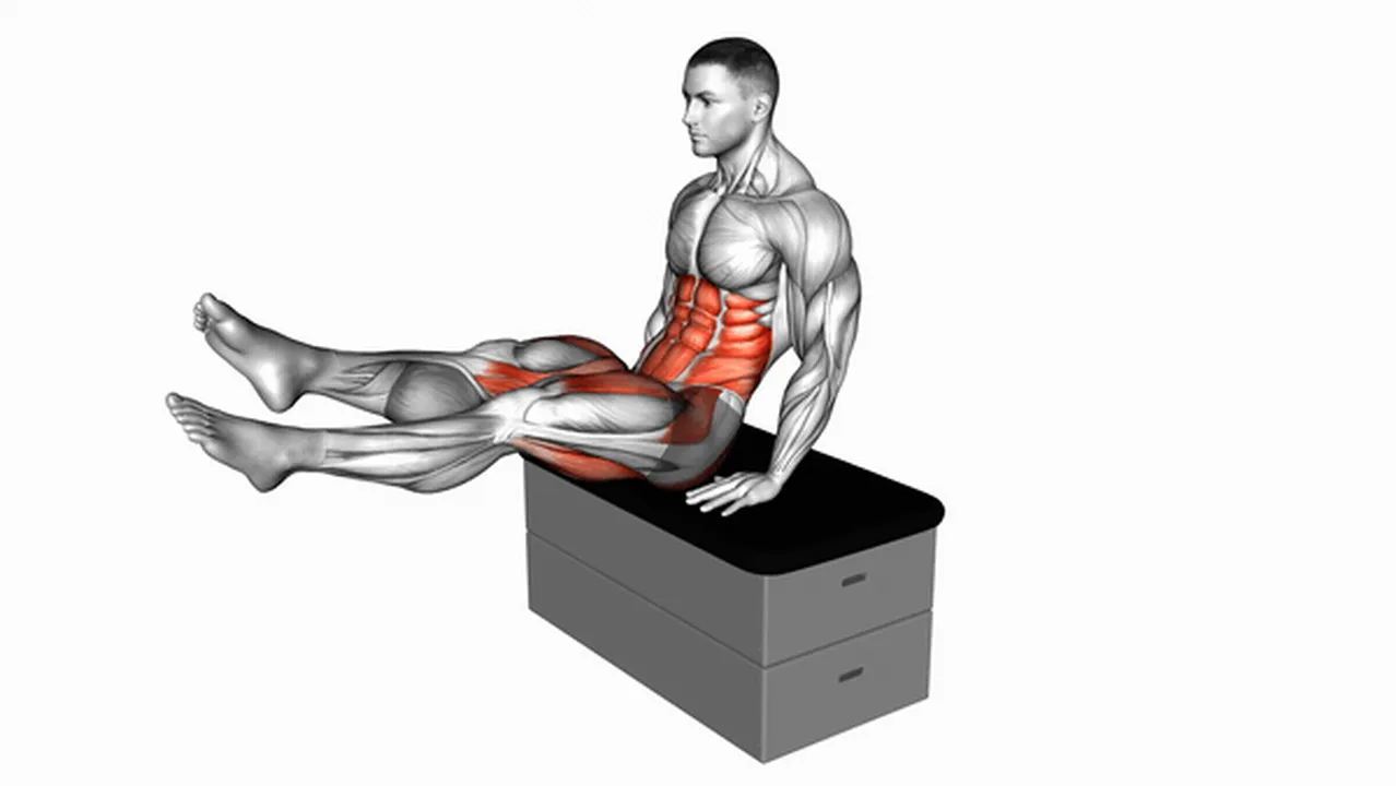 Common Sitting Scissors Lift Crunch variations Image