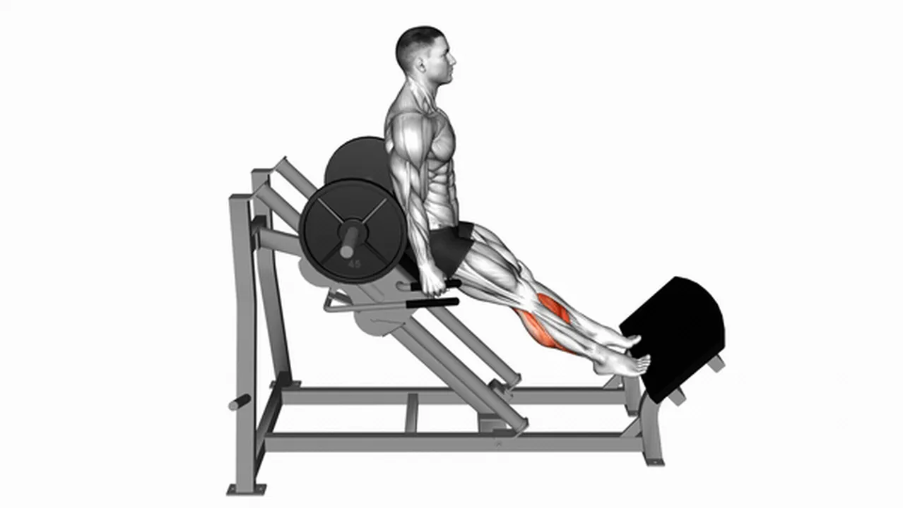 Common Variations of the Sled Backward Angled Calf Raise Image