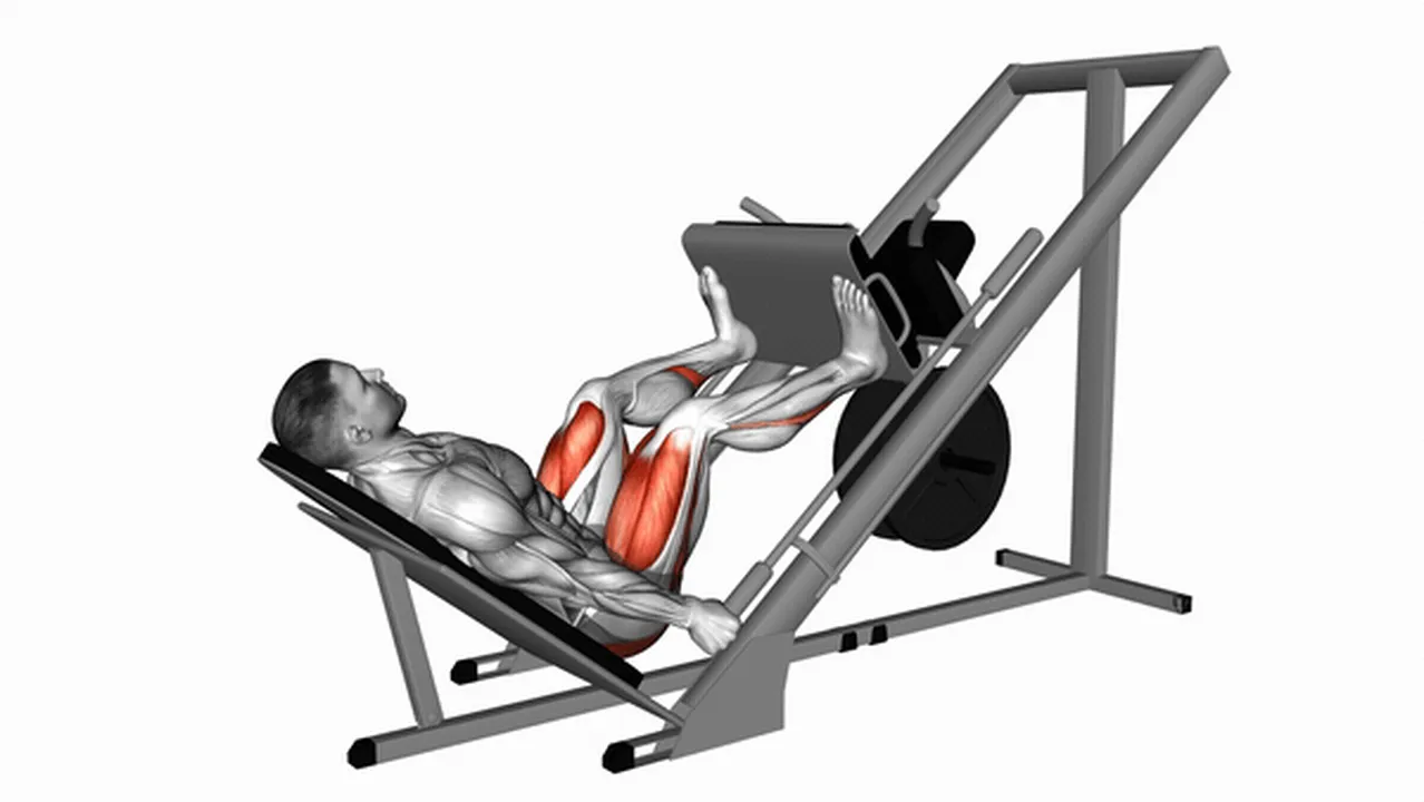 What are the benefits of sled leg wide press? Image