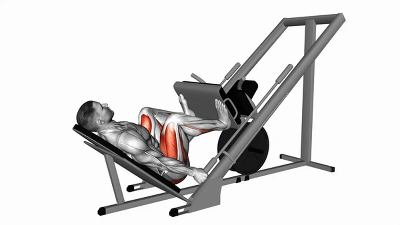 How to do sled leg wide press? Image