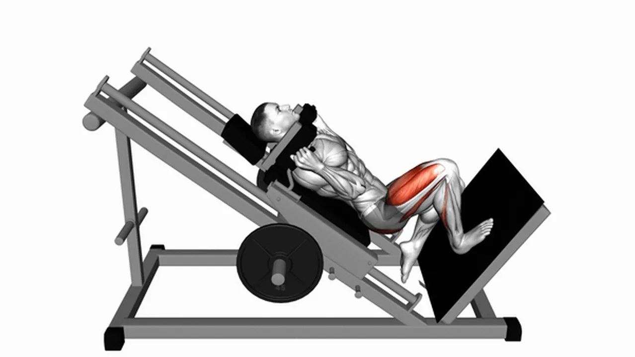 How to do the Sled One Leg Hack Squat? Image