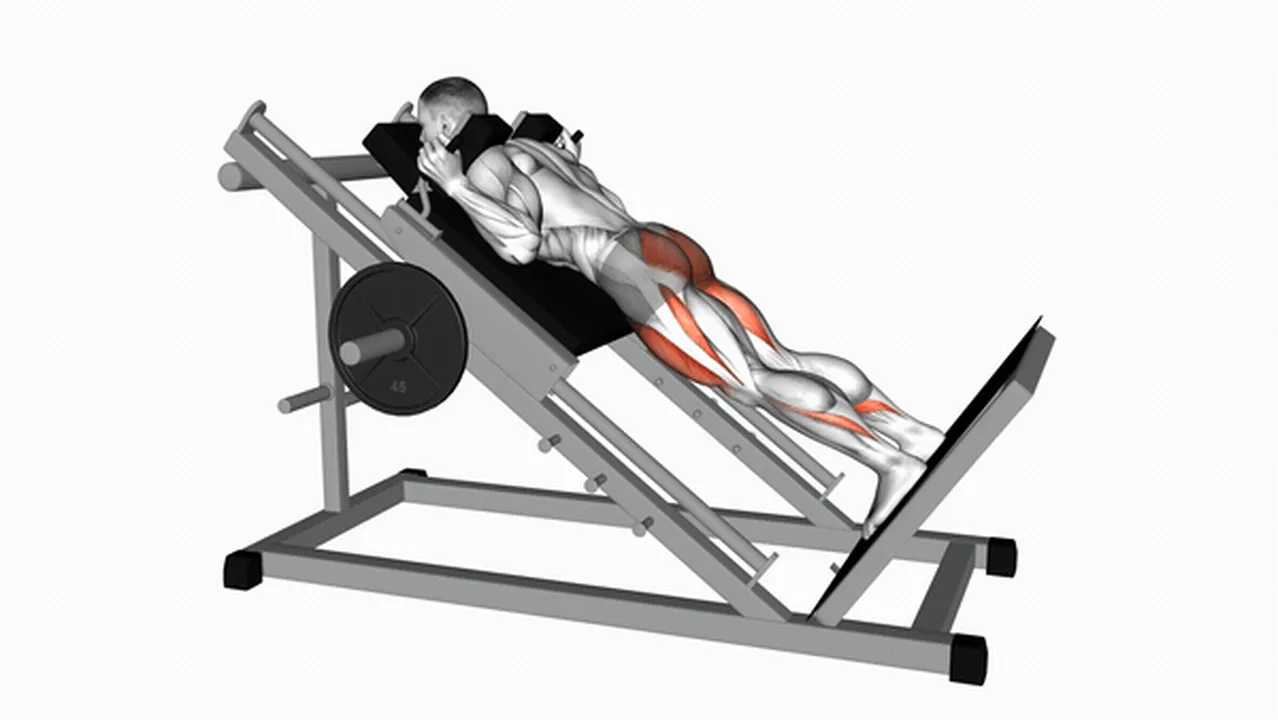 What are the benefits of the sled reverse hack squat? Image