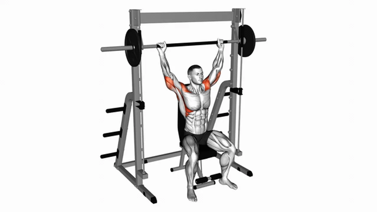 How to do the Smith Behind the Neck Press? Image