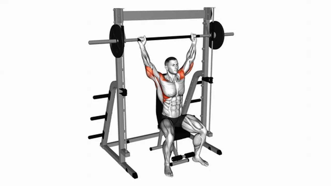 Common variations of the Smith Behind the Neck Press Image