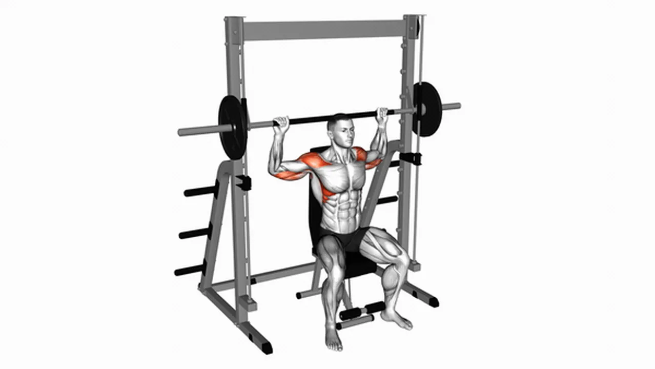 Common mistakes during Smith Behind the Neck Press Image