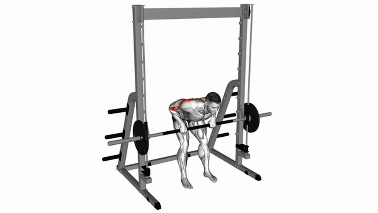 What are the benefits of Smith Bent Over Pronated Grip Rows? Image