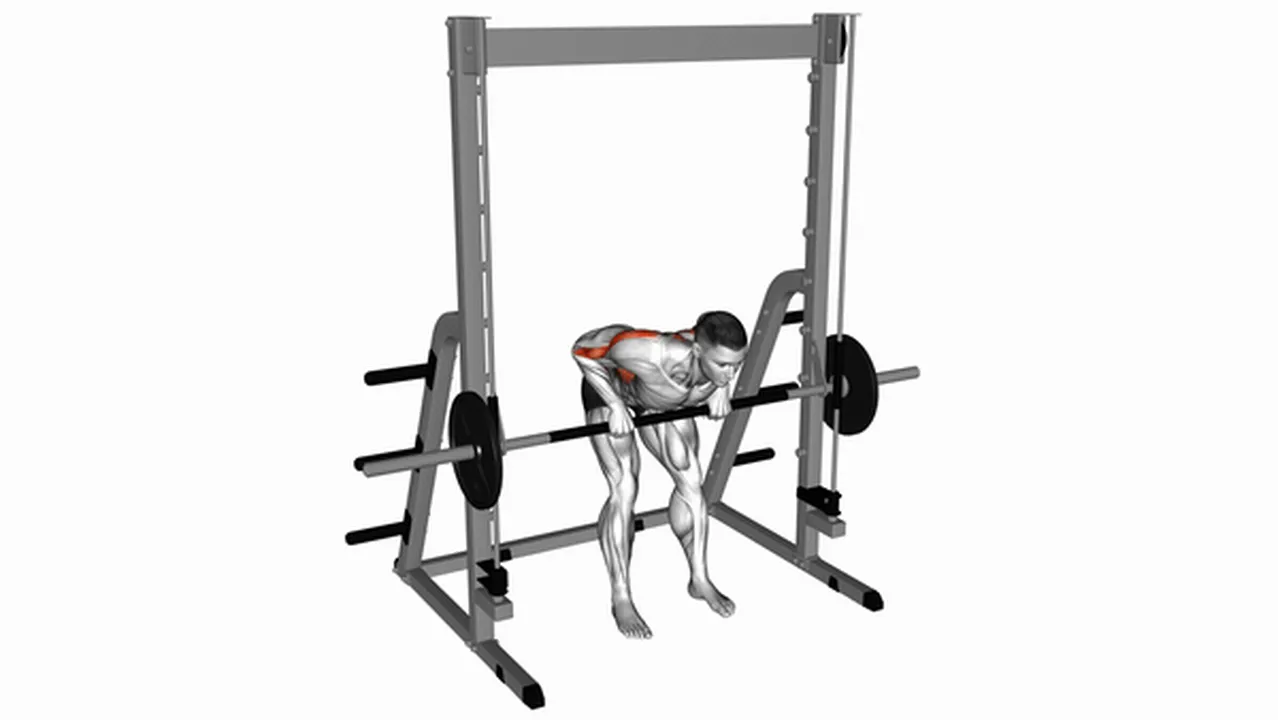 Common variations of Smith Bent Over Pronated Grip Rows Image