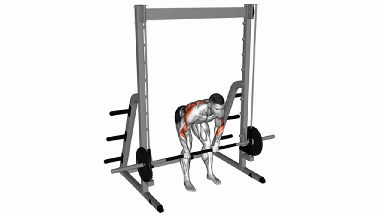 Smith Bent Over Pronated Grip Row