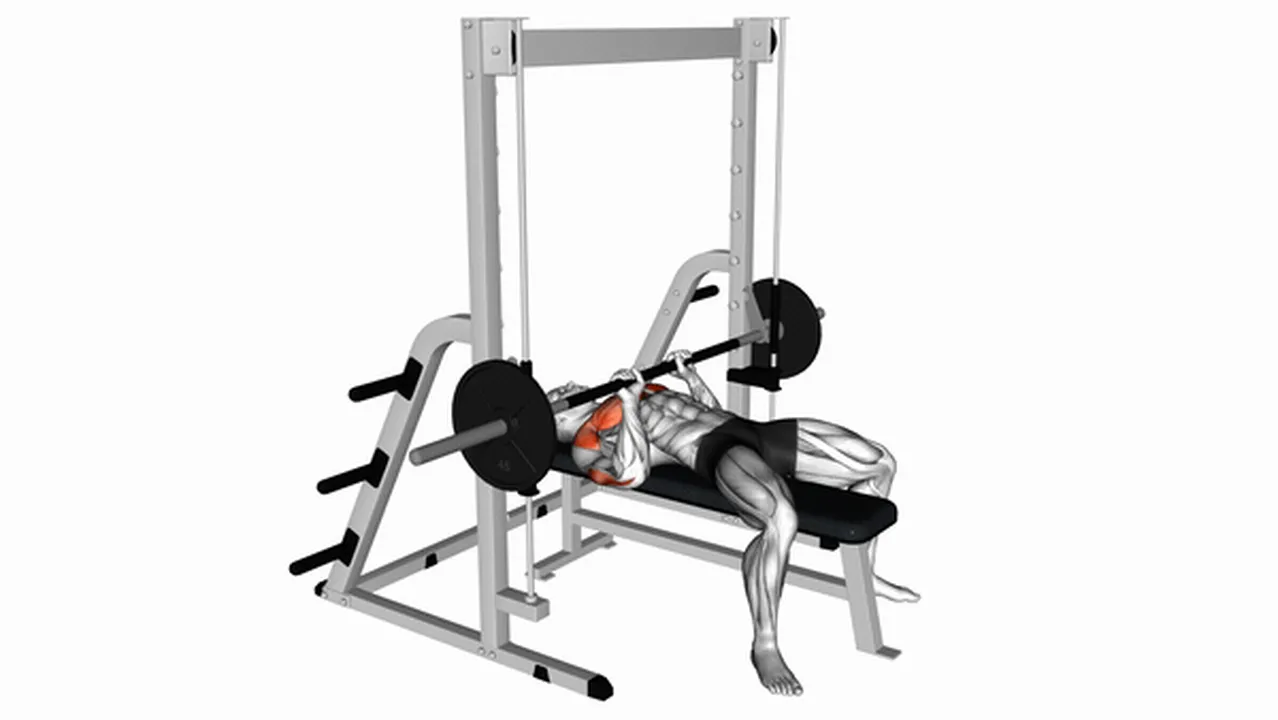 Common Smith Close Grip Bench Press variations Image