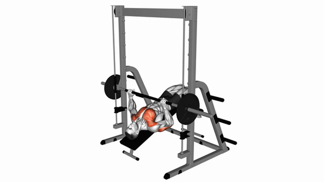 How to do the Smith Decline Bench Press? Image