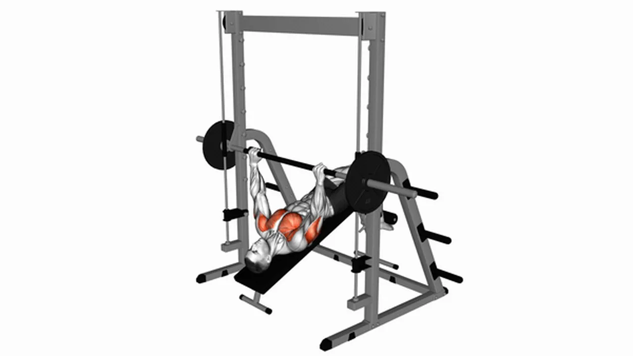 Common Smith Decline Bench Press variations Image